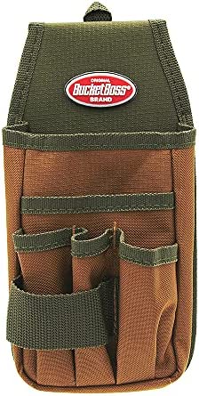 Bucket Boss - Utility Pouch with FlapFit, Pouches - Original Series (54170), Brown