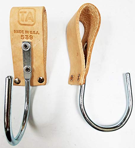 T A 539 Leather Loop & Steel Float Hook, 2/PK Made in USA
