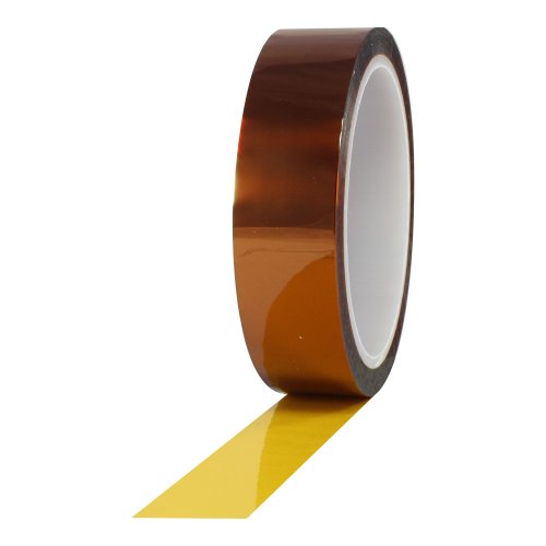 ProTapes Pro 950 Polyimide Film Tape, 7500V Dielectric Strength, 36 yds Length x 1/2 Width (Pack of 1)