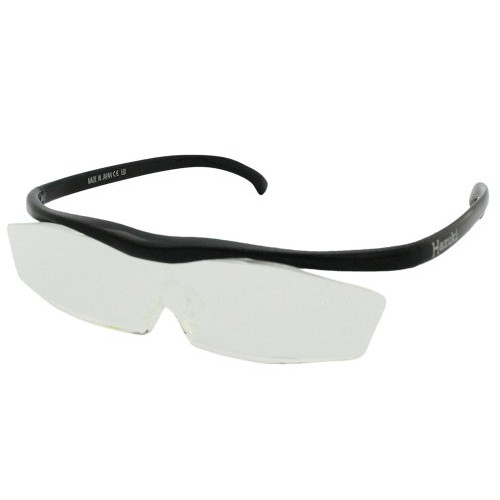 Hazuki 안경식 루페 흰색 클리어 루페 1.6배 보통 사이즈 렌즈 《하즈키루페》 콤팩트(구모델)