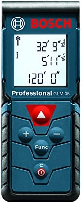 BOSCH Compact Laser Distance Measure, 120-Feet GLM 35 (Discontinued by Manufacturer)