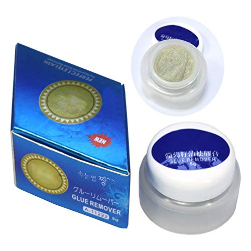 접착제 제거제 Baisidai Professional Grape Seed Oil Glue Remover Lashes Eyelash Extension Cleaner 5g