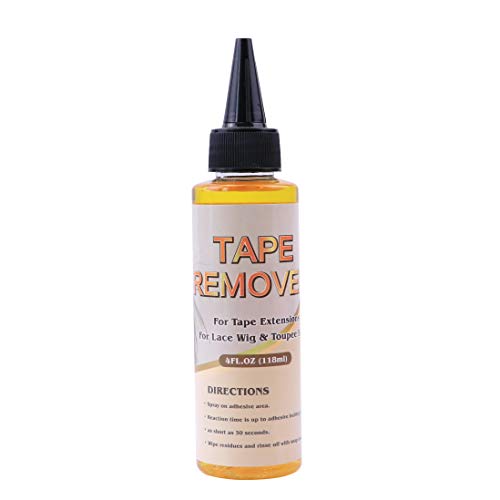 접착제 제거제 Tape Remover for Hair Extensions Tape Remover 4 Ounce Hair Tape Remover for Tape In Hair Extensions and Lace Wig and Toupee Systems and Hair Closure