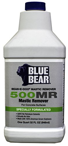 BLUE BEAR 500MR Mastic Remover for Concrete Quart