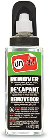 Un Du Products 0100420B Un-Du Adhesive Remover Low VOC, 4-Ounce