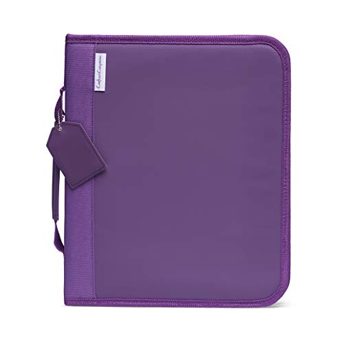 도장케이스 Crafters Companion CC-STOR-DIE-L Folder-Large Die & Stamp Storage usone Size Purple