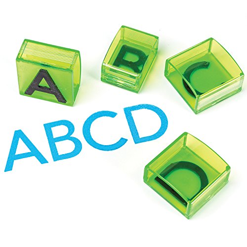 도장케이스 Educational Insights See Stamp Jumbo Uppercase Alphabet Stamps