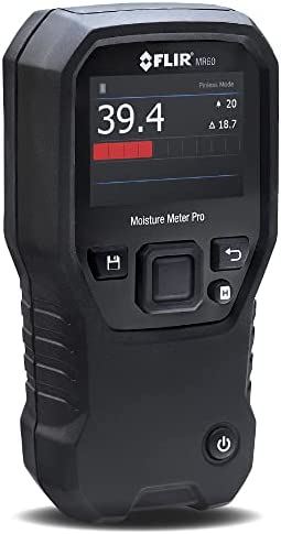 열화상 카메라 FLIR MR176 - Thermal Imaging Moisture Meter IGM Infrared Guided Measurement Replaceable Hygrometer Pin Pinless