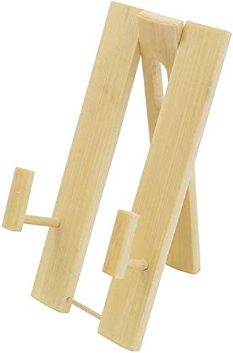 Bamboo Japanese 2 Ways 폴딩 Fan Stand Wall Hanger 3.5 x 7 inches From Japan