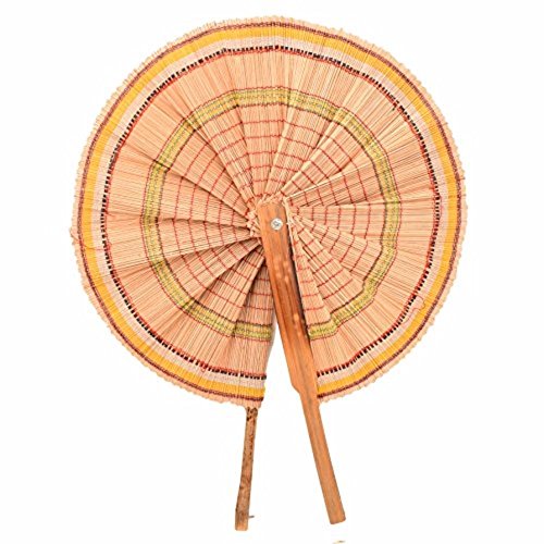 Garden Arts Hand Made 폴딩 Fans Handheld Bamboo Fan
