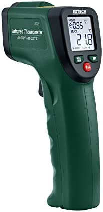 Extech IRT25 Infrared Thermometer 12: 1 with Audible Alarm