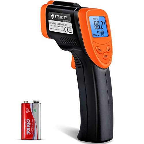 비접촉식 적외선 온도계 Etekcity Lasergrip 774 Non-contact Digital Laser Infrared Thermometer Temperature Gun -58℉ 716℉ -50℃ 380℃ Yellow Black