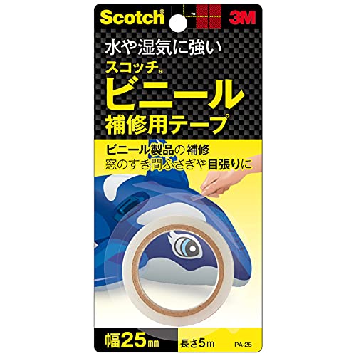 3M 스카치(scotch) 비닐 보수용 테이프 25.4mm×5.08m PA-25