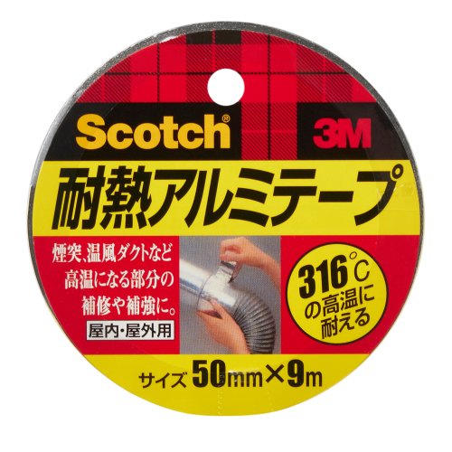 3M 스카치 scotch 내열 알루미늄 테이프 38mm×9m ALT-38