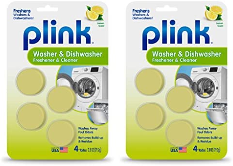 식기세척기 세제 Summit Brands Washer Dishwasher Freshener Cleaner 4 Tabs 4-Count Yellow Piece
