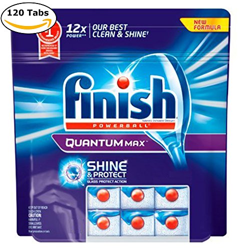 Finish Quantum Max Fresh, Automatic Dishwasher Detergent Tabs