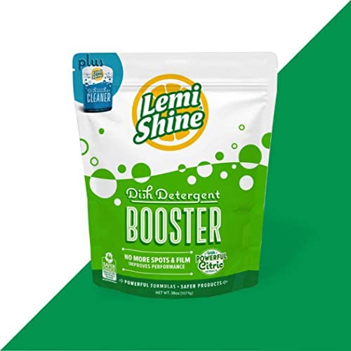 식기세척기 세제 Lemi Shine Dishwater Detergent Additive Super Concentrated 12 oz 3팩 Free Usage Guide
