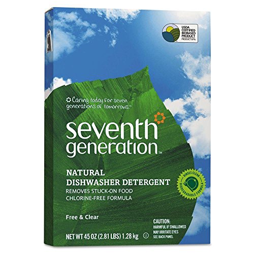 식기세척기 세제 Seventh Generation - Automatic Dishwasher 파우더 Free & Clear