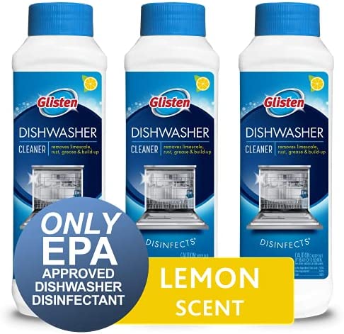 Glisten DM06N Dishwasher Magic Cleaner and Disinfectant, 1-Pack