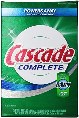 식기세척기 세제 Cascade 파우더 Dishwasher Detergent Fresh Scent 125 ounces