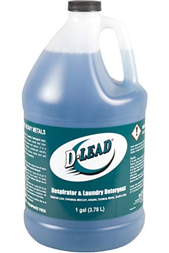 D-Lead Respirator and Laundry Detergent, 1 Gallon, 3235ES-001