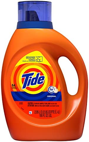 Tide Liquid Laundry Detergent, Original, 64 loads