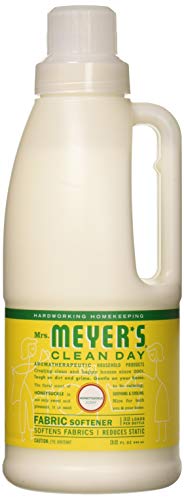 Mrs.Meyers Clean Day, Fabric Softener, Honysuckle, Pack of 6, Size - 32 FZ, Quantity - 1 Case
