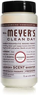 Mrs. Meyers Laundry Scent Booster, Pair with Liquid Laundry Detergent or Detergent Pods, Lavender Scent, 18 oz
