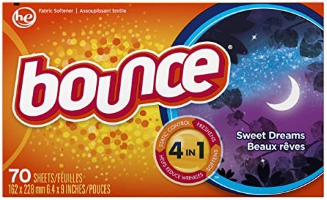 Bounce Fabric Softener Dryer Sheets, Sweet Dreams Scent, 70 Count