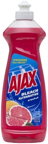 Ajax Bleach Alternative Dish 리퀴드 Grapefruit 14 Fluid Ounce