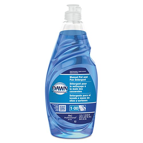 Dawn Professional 45112Ct Dishwashing Liquid, Original, 38 Oz, 8/Ct, Blue