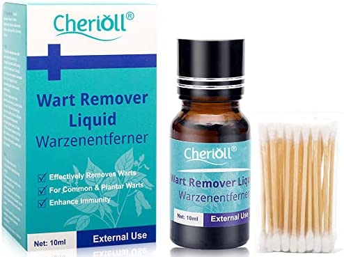 Wart Remover Liquid, Plantar Wart Removal, Corn Callus Remover, Wart Removal with Natural Ingredients, Safe to Use, Stops Wart Regrowth, Wart Reducer