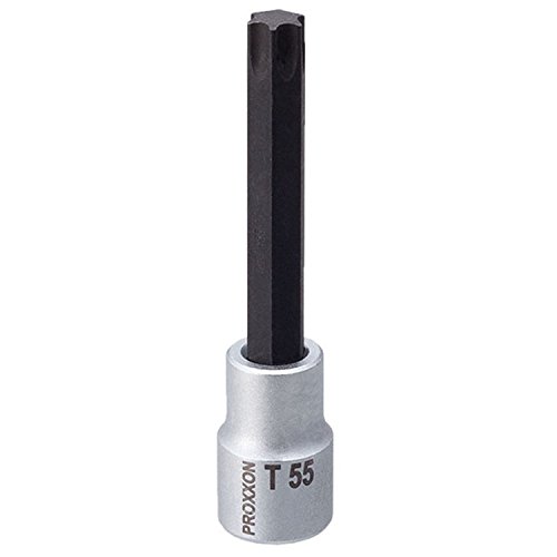 PROXXON T55 No. 83498 Torx Bit Socket, 1/2" Long (3.9 inches (100 mm)