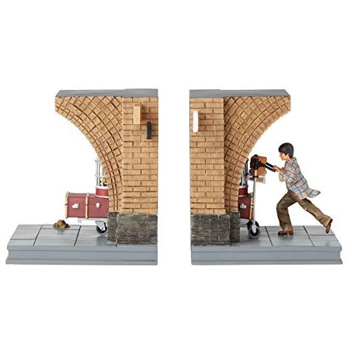 Enesco The Wizarding World of Harry Potter Platform 9 3/4 Decorative Bookends, 7.01 Inch