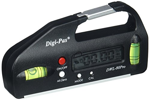 DigiPas - 포켓사이즈 디지털 각도계 수평계 DWL80PRO