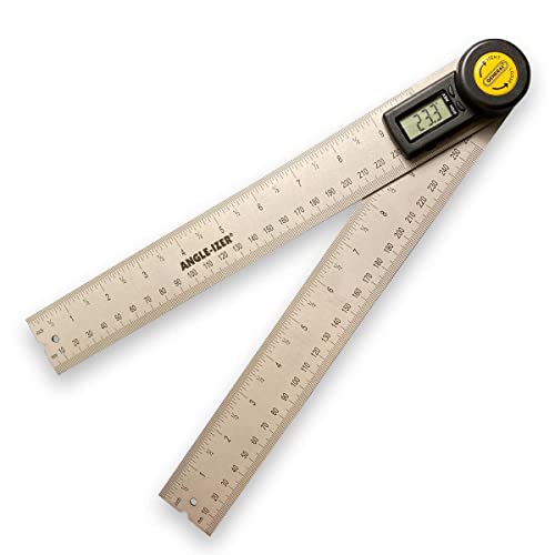 General Tools Digital Angle Finder Ruler #823 - 10 H - Stainless Steel Measurement Tool