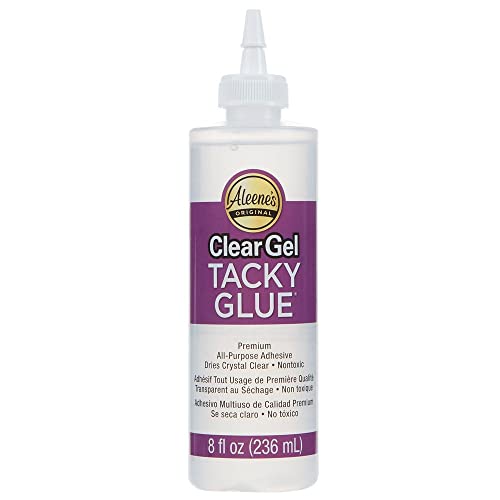 Aleene's Clear Gel "Tacky" Glue-8oz (병행수입품)