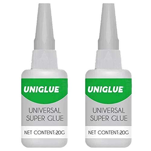 Uniglue Universal Super Glue 강력한 플라스틱 접착제15〜30초에 최대의 접착 강도 실현 합니다. 2개