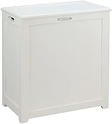 Oceanstar RH5513WHITE Storage Laundry Hamper, White