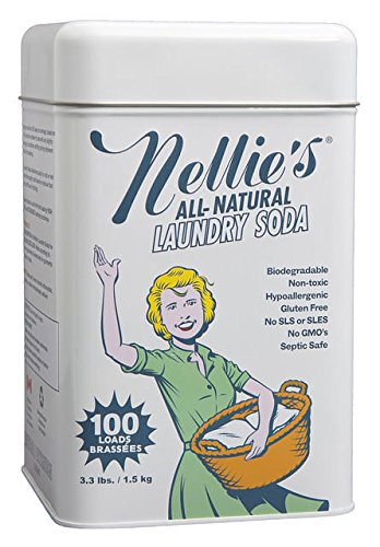 Nellies All Natural Laundry Soda, 3.3 lbs