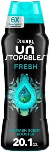 Downy Unstopables Laundry Scent Booster Beads for Washer, Fresh Scent, 20.1 Oz