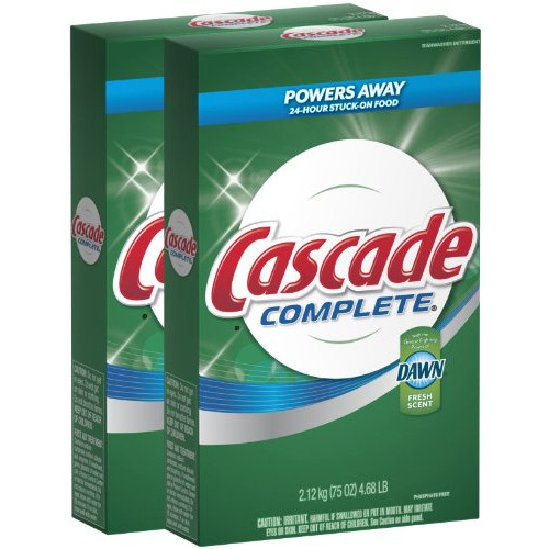Cascade 캐스케이드 컴플리트 식기세척기용 세제 2.12kg x 2개