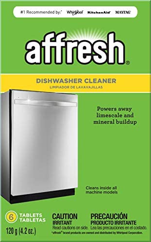 Affresh Dishwasher Cleaner, 12 Tablets (2 Packs, 6 Tablets each) | Formulated to Clean Inside All Machine Models
