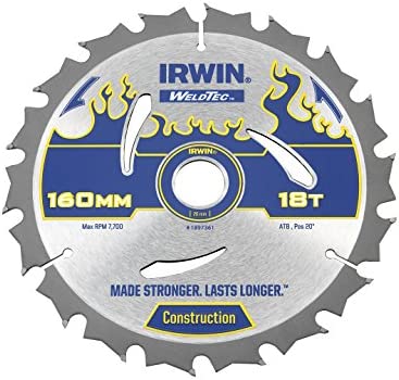 Irwin Tools - Weldtec 환노코인 160 x 20mm x 18T ATB