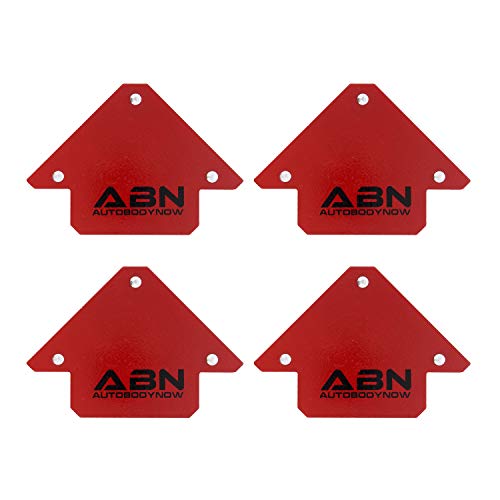 ABN Arrow Welding Magnet u2013 Metal Working Tools and Equipment, 45, 90, 135 Degree Angle Magnet, 4 Pack of 25 Lb Magnet