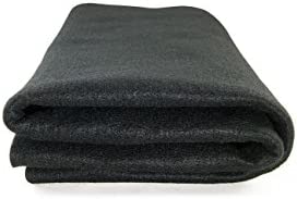 고온 펠트 용접 blanket:6피트 x 4피트,블랙.