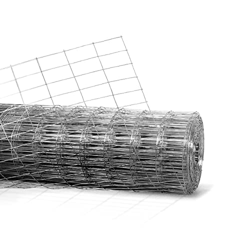 Fencer Wire 12.5게이지 아연 도금 용접 와이어 2인치 x 4인치 메쉬 (6피트 x 100피트)