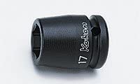 Koken 13400M-10 3/8 (9.5 mm) SQ<!-- @ 30 @ --> Impact Hex Socket 0.4 inch (10 mm)