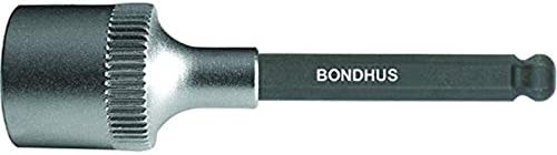 【국내 정규품】BONDHUS(본 다《스》) 육각 소켓 비트1/2인치 [차이 입각: 12.7mm 전장:74mm 비트 전장:50mm] 흑염색 가공 No.43216