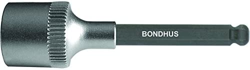 【국내 정규품】BONDHUS(본 다《스》) 육각 소켓 비트3/8인치 [차이 입각:9.5mm 전장:67mm 비트 전장:150mm] 흑염색 가공 No.43614